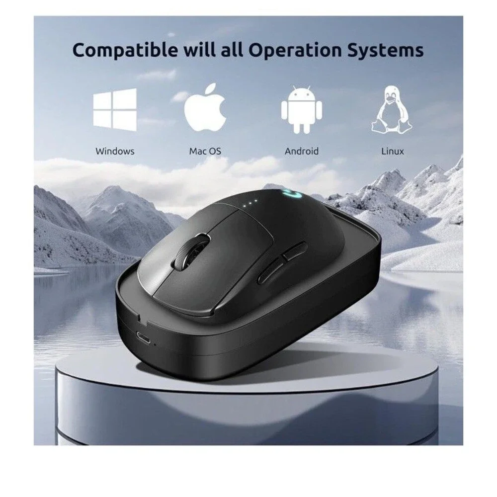 Mouse Jiggler, Ultra Slim, 20dB Quiet & Noiseless, Undetectable Mouse Mover Simu